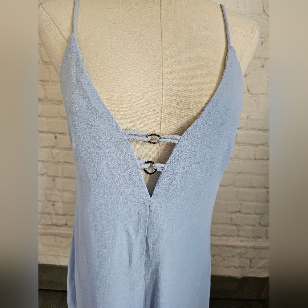 Revolve Kylan Double O Ring Romper | Light Blue | NWOT - Picture 3 of 10